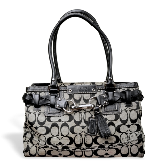 Coach Hampton Carryall Signature Logo bag - Picture 1 of 8